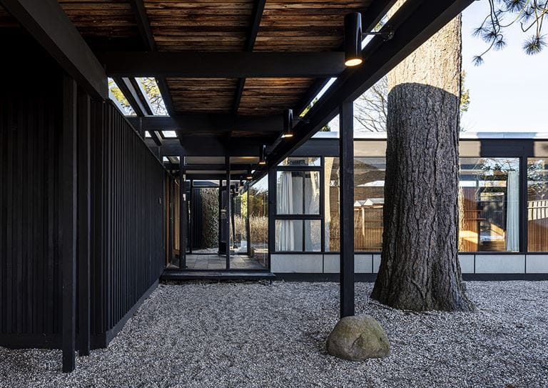 Erik Christian Sørensens eget hus i Charlottenlund