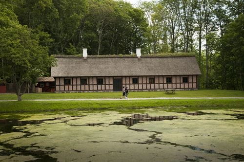 Tinghuset på Voergaard Slot