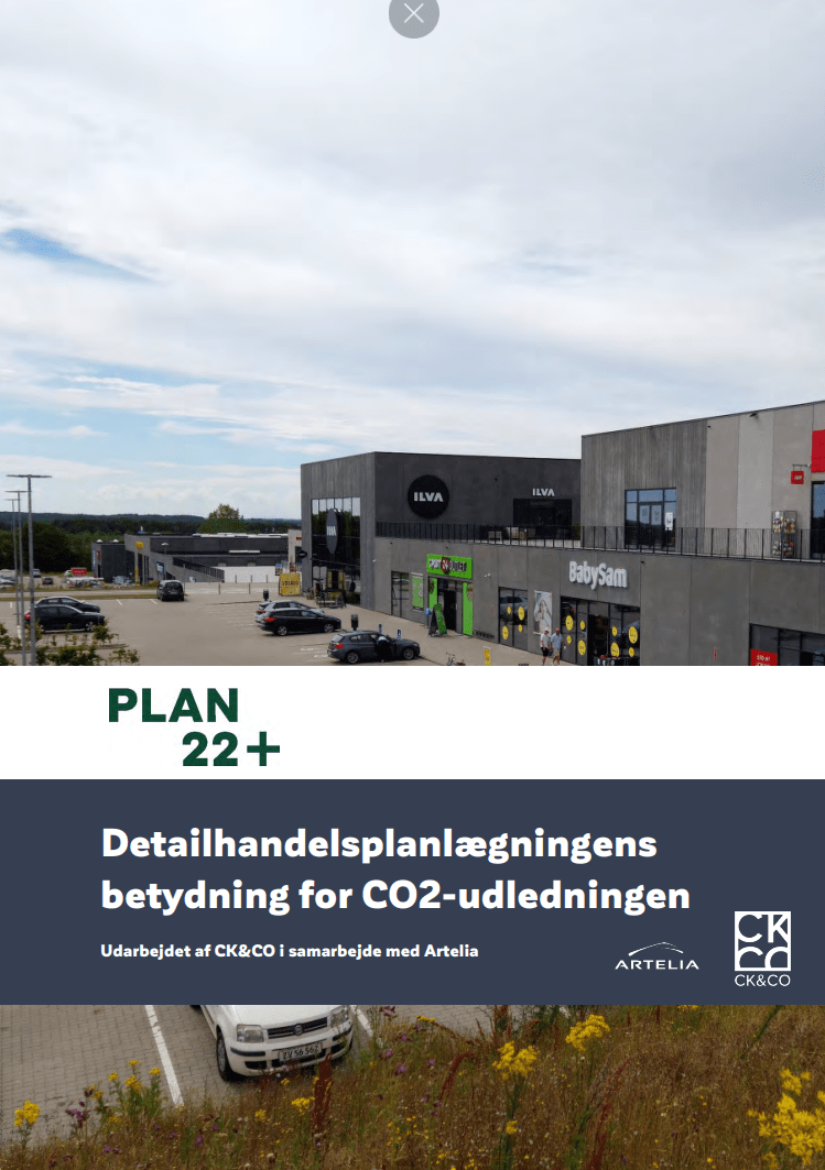 Rapport: Detailplanlægningens betydning for CO2-udledningen