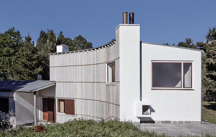 Arne Jacobsens sommerhus - her hentede han inspiration til former og farver