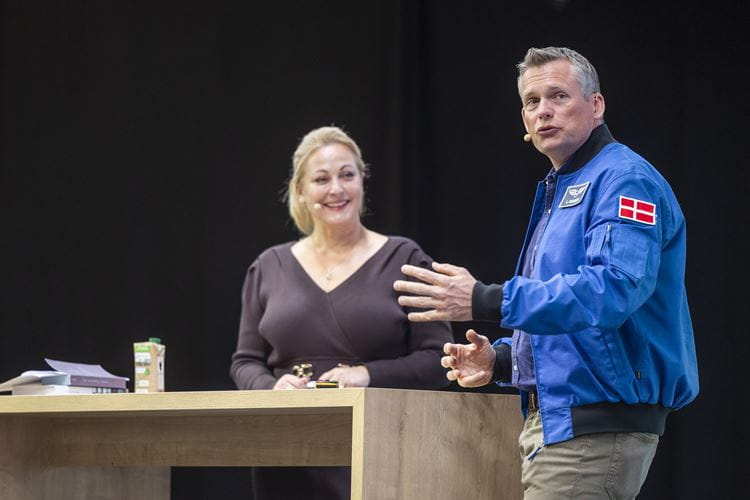 Making space feel like home. Astronaut Andreas Mogensen fortalte om betydningen af de fysiske rammer i et ekstremt habitat.