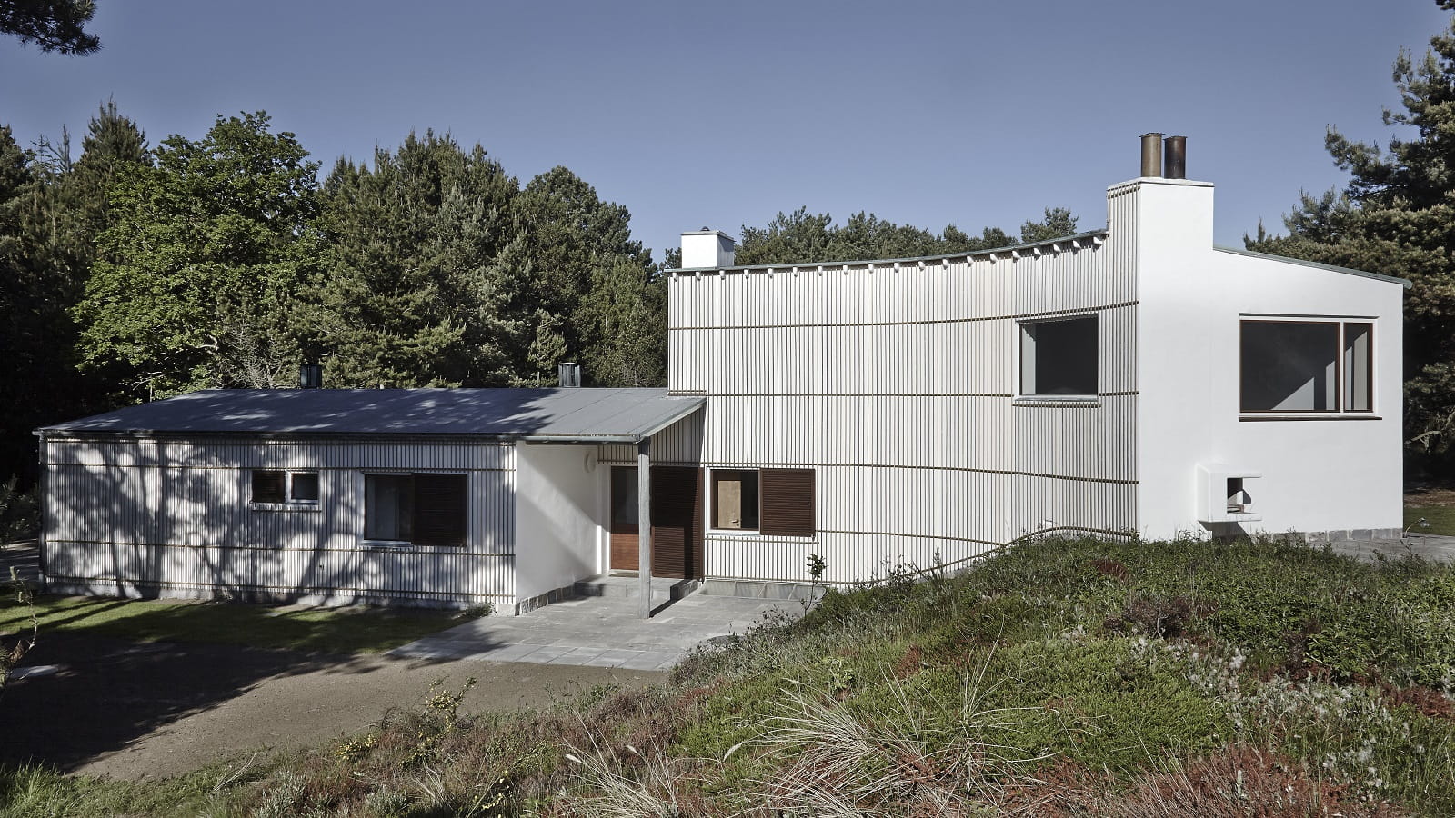 Arkitekt Arne Jacobsens eget sommerhus Knarken fra 1937