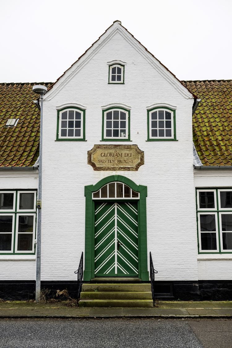 Den gamle hoveddør
