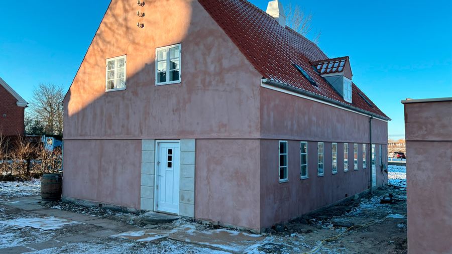 Ejnar Ørnsholts eget hus - efter restaurering