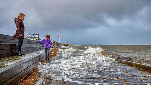 Byerne og det stigende havvand 