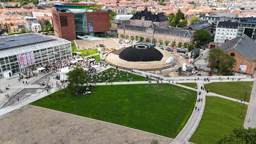 Musikhusparken i Aarhus