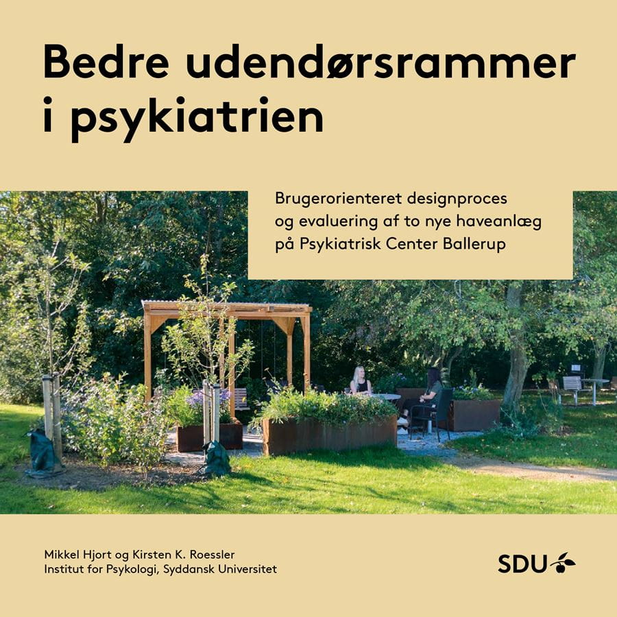 Bedre udendørsrammer i psykiatrien