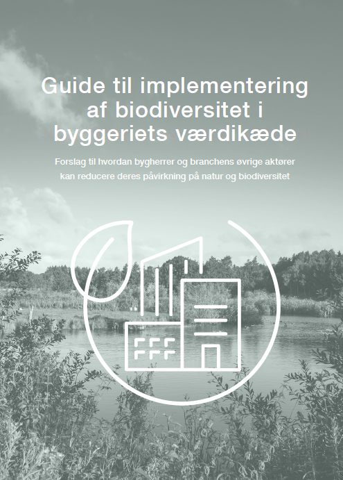 Guide til implementering af biodiversitet i byggeriets værdikæde