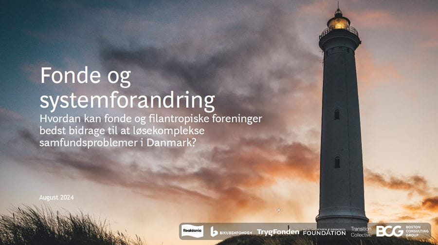 Fonde og systemforandring - pixi-udgave