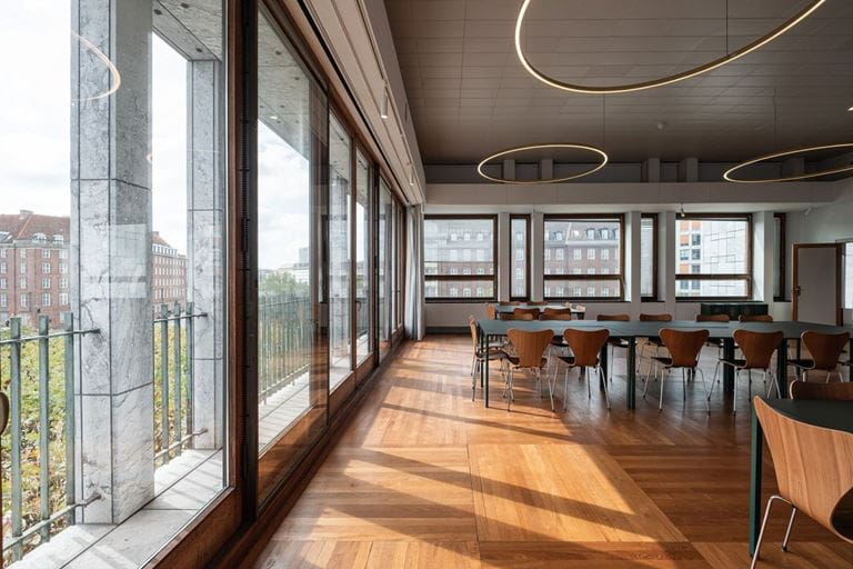 Realdanias hovedsæde - restaureret og nyindrettet