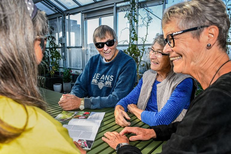 Sådan er livet i et seniorbofællesskab