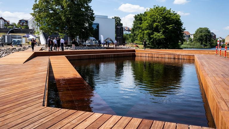 Forårsvelvære i Skanderborg Bybad