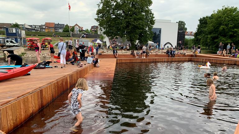 Forårsvelvære i Skanderborg Bybad