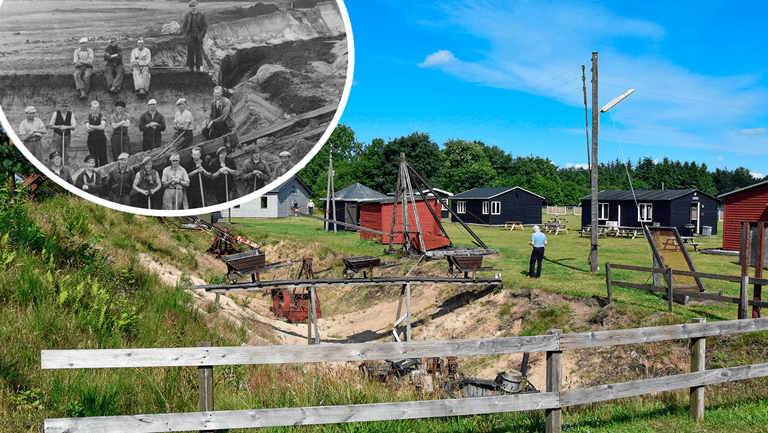 Søby Brunkulsmuseum i børnehøjde