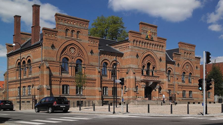 Meldahls rådhus i Fredericia - Væbnet for freden