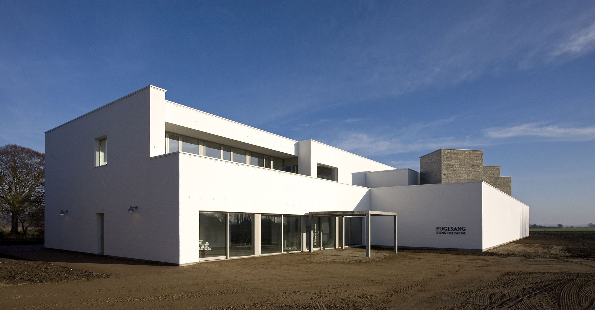 Fuglsang Kunstmuseum er tegnet af den engelske arkitekt Tony Fretton