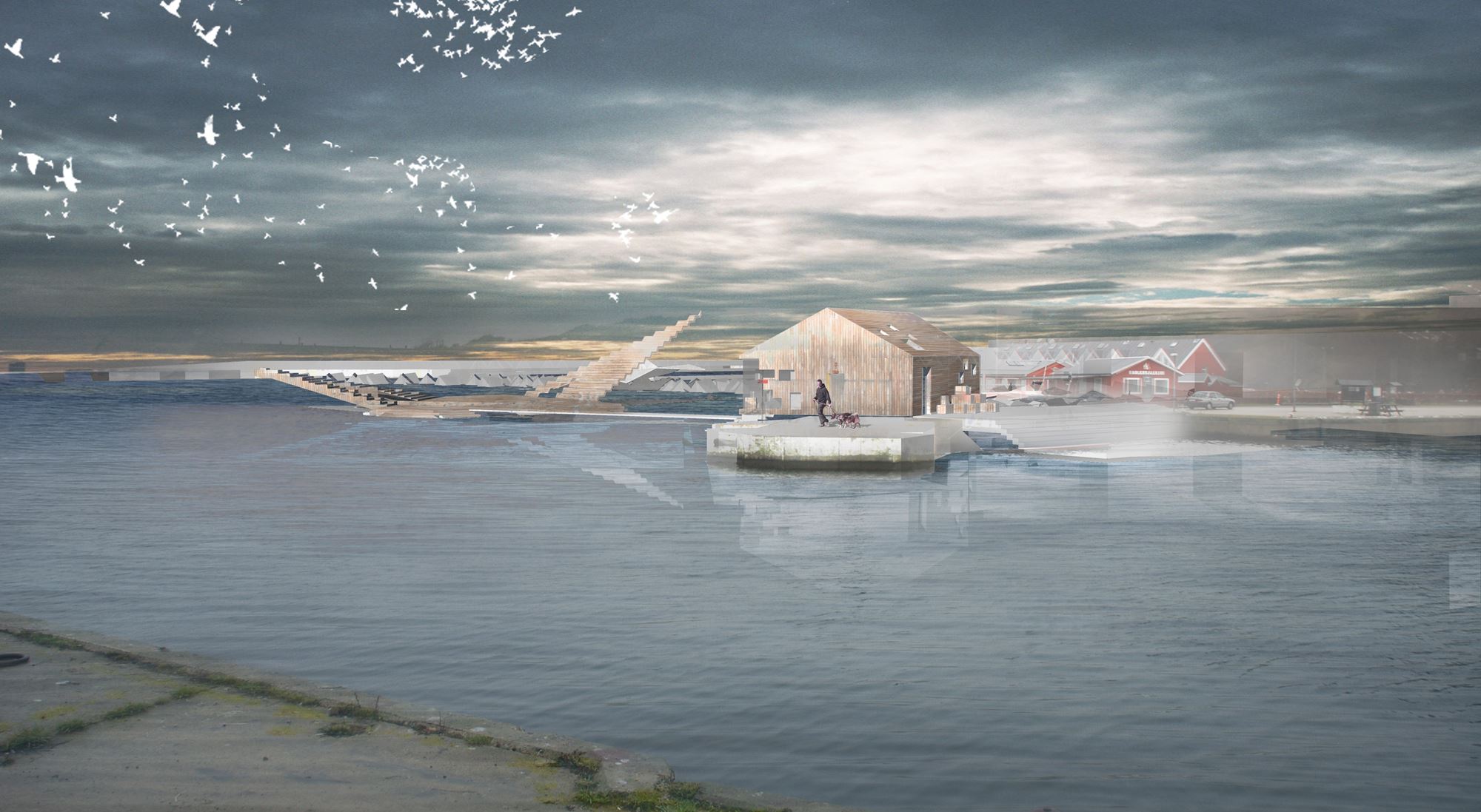 Med vinderprojektet har Hasle by fået et havnebad, der vil være et stort aktiv for lokalbefolkningen i Hasle by og hele Bornholm, men også et havnebad der vil tiltrække turister.
