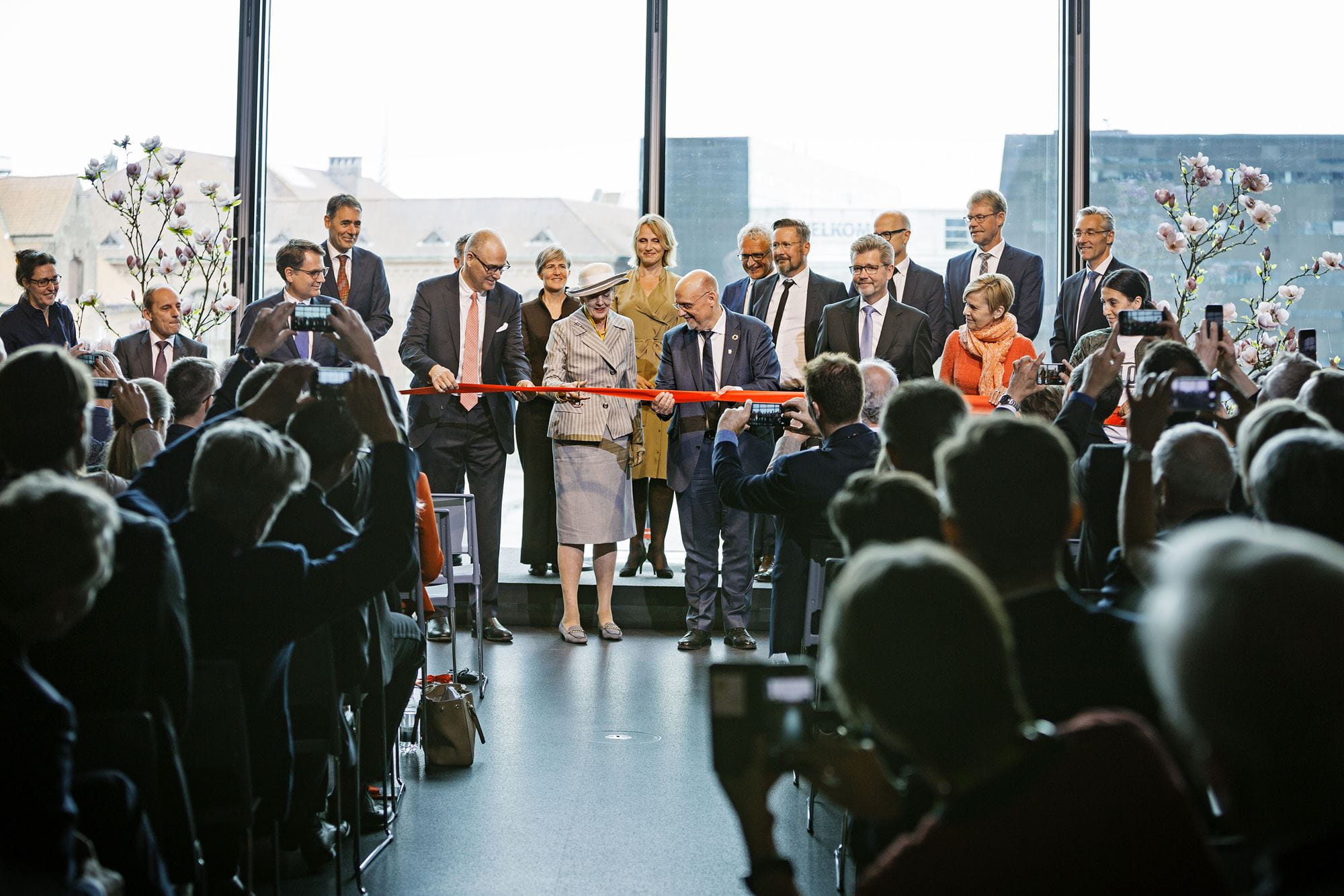 H.M. Dronningen indvier BLOX helt officielt. 4. maj 2018.