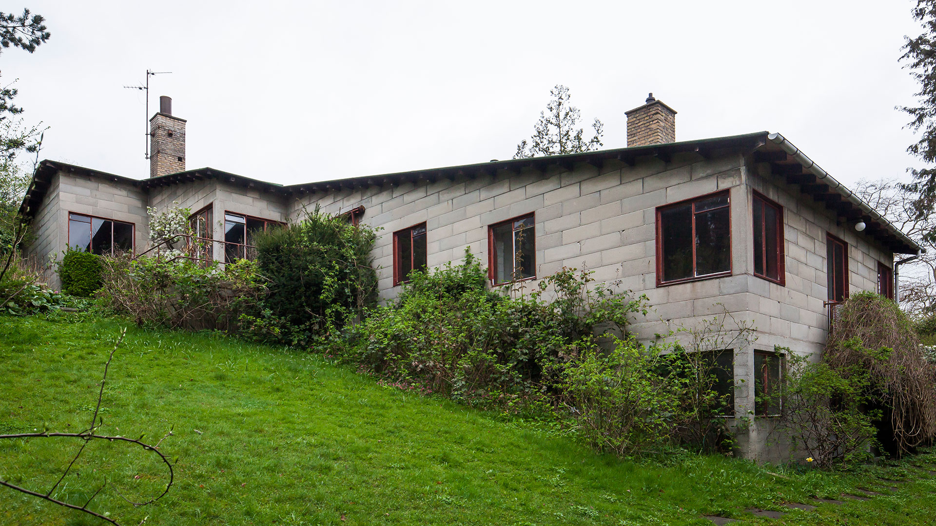 PH's eget hus i Gentofte fra 1937