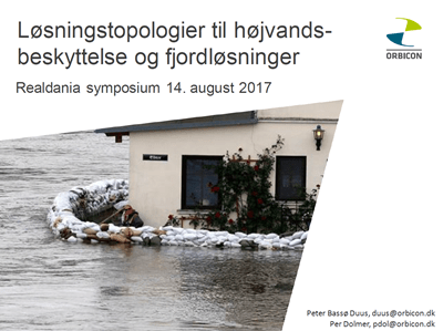Løsningstopologier til højvandsbeskyttelse og fjordløsninger