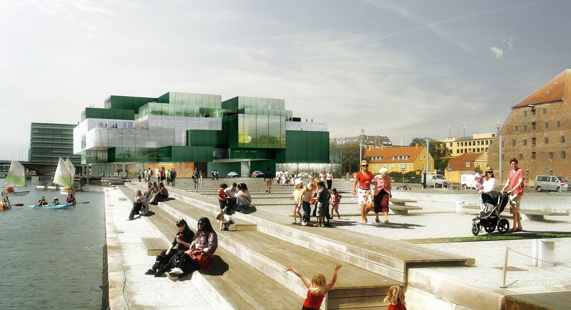 Innovations- og væksthub'en kommer til at bo i BLOX og Fæstningens Materialgård ved Københavns Havn.