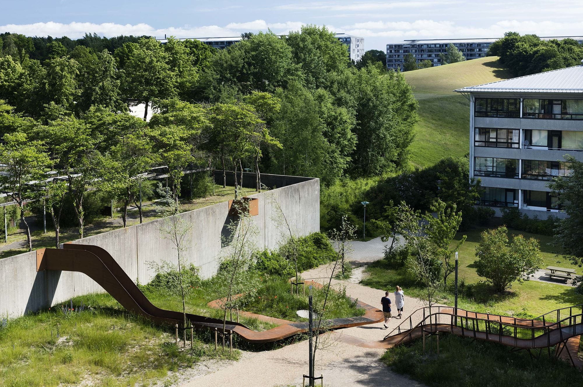 Billedet stammer fra et tidligere projekt i Værebro Park: Loopet