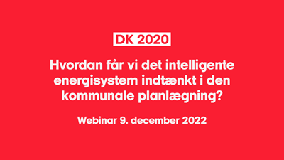 Hvordan får vi det intelligente energisystem indtænkt i den kommunale planlægning?